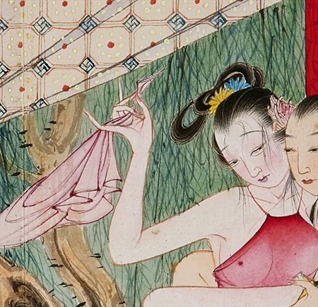 桐庐-迫于无奈胡也佛画出《金瓶梅秘戏图》，却因此成名，其绘画价值不可估量